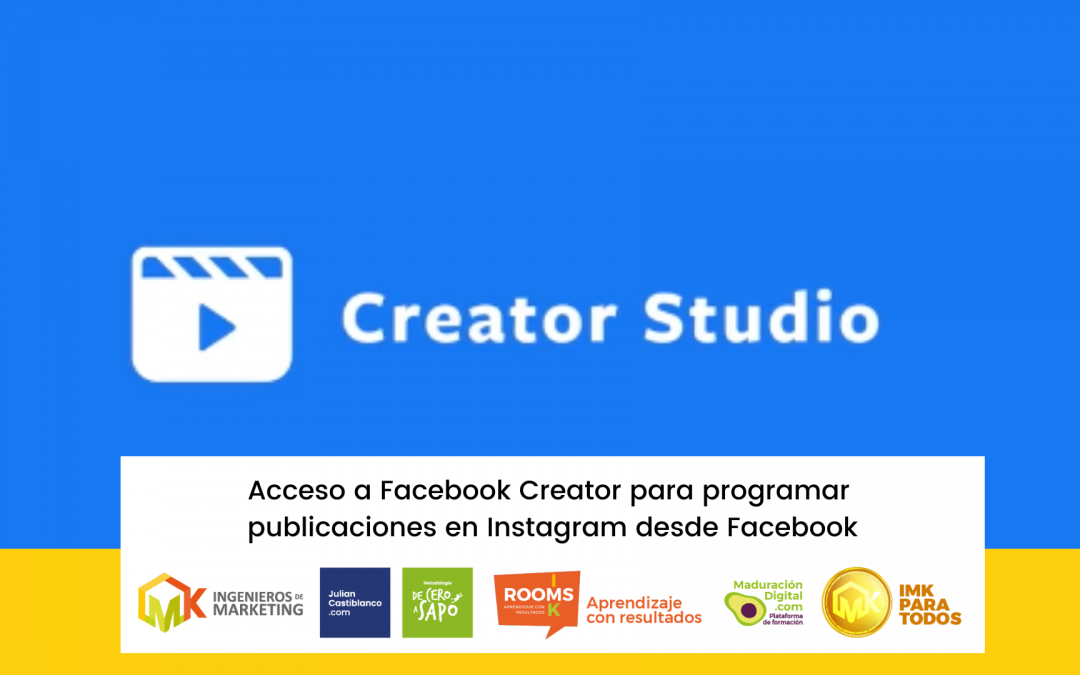 Acceso a Facebook Creator para programar publicaciones en Instagram desde FacebookBOOK