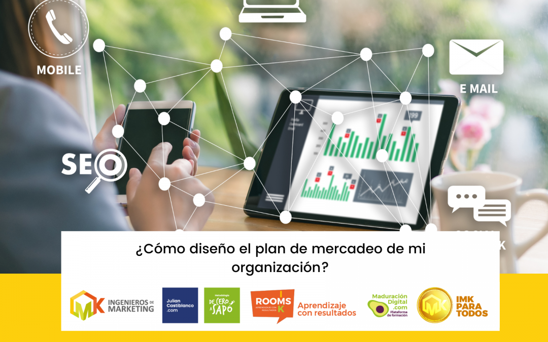 ¿Cómo diseño el plan de mercadeo de mi organización?