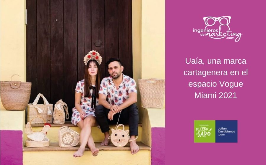 Uaía, una marca cartagenera en el espacio Vogue Miami 2021