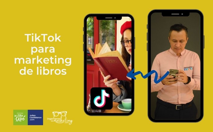 TikTok para marketing de libros