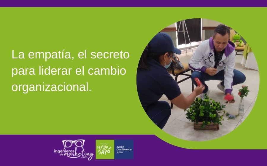 La empatía, el secreto para liderar el cambio organizacional.