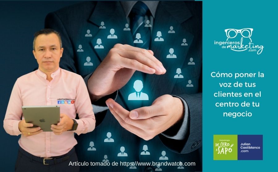 Cómo poner la voz de tus clientes en el centro de tu negocio