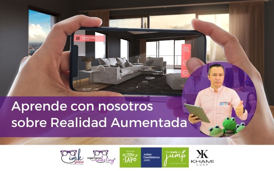 Aprende con nosotros  sobre Realidad Aumentada