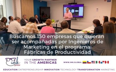 Buscamos 150 empresas que quieran ser acompañadas por Ingenieros de Marketing en el programa Fábricas de Productividad