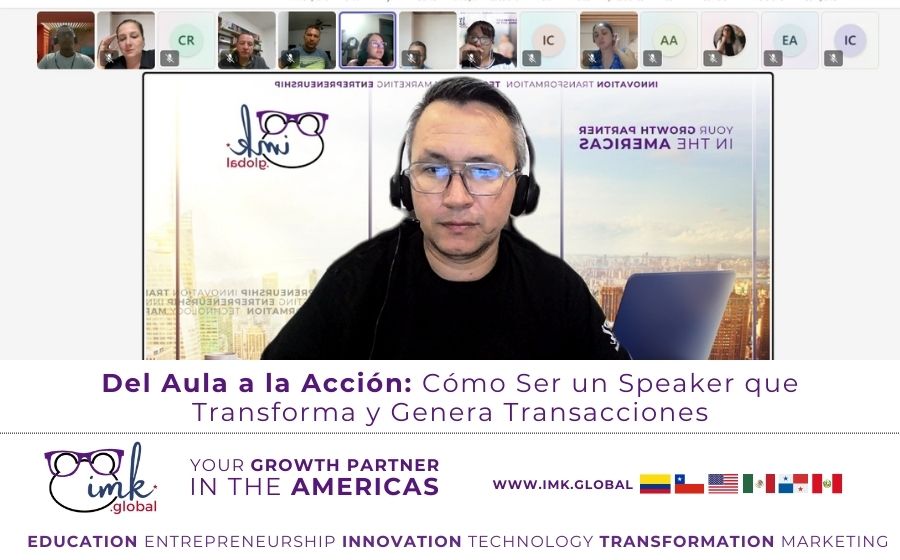 Del Aula a la Acción: Cómo Ser un Speaker que Transforma y Genera Transacciones