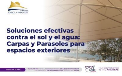 Soluciones efectivas contra el sol y el agua: Carpas y Parasoles para espacios exteriores