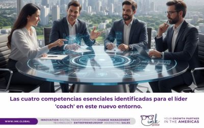 Las cuatro competencias esenciales identificadas para el líder ‘coach’ en este nuevo entorno.