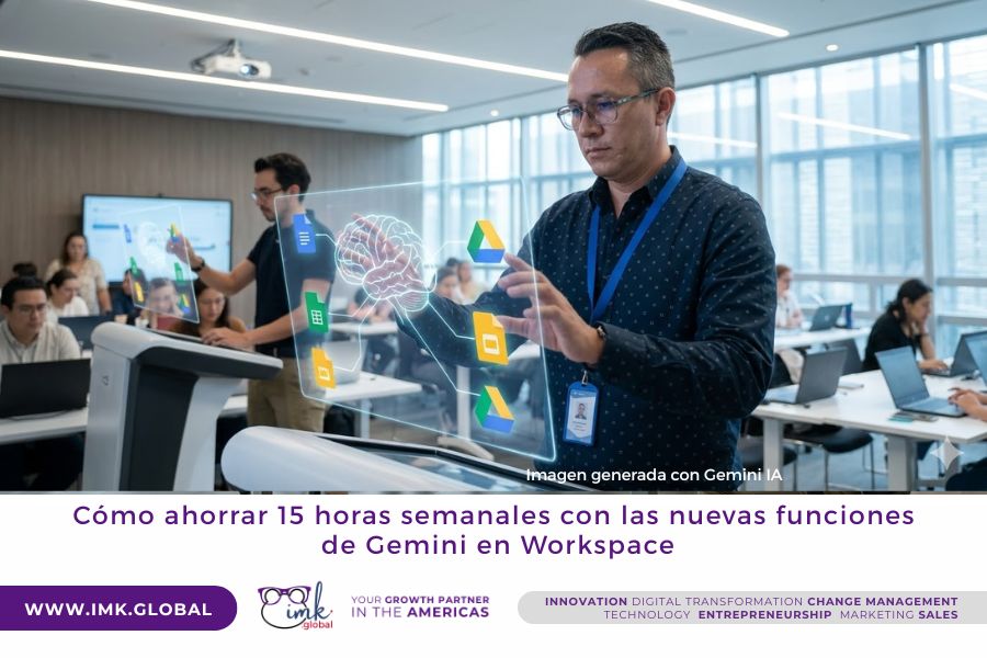 Cómo ahorrar 15 horas semanales con las nuevas funciones de Gemini en Workspace