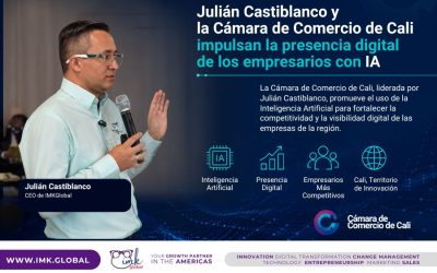 Julián Castiblanco y la Cámara de Comercio de Cali impulsan la presencia digital de los empresarios con IA